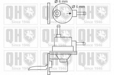 QUINTON HAZELL qfp16 -  Топливный насос